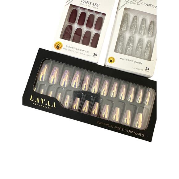 Kiss & Lavaa - Press On Nail Bundle Long Length - Picture 3 of 3